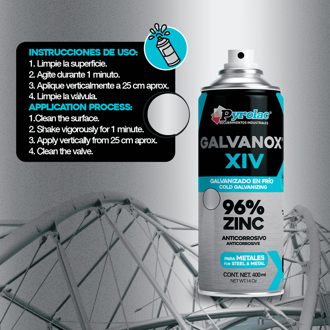 Spray Galvanizado en Frio